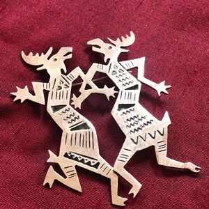 Sterling silver brooch